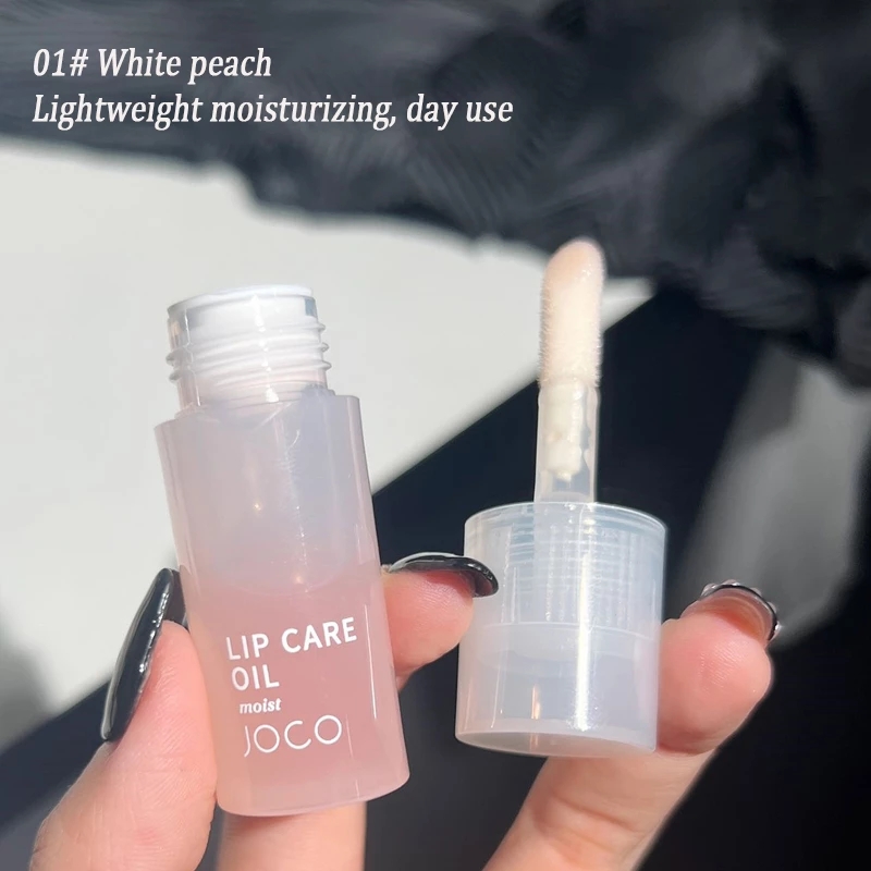 Lip Oil Lip Gloss, Moisturizing Hydrating Lustrous Dewy Finish Shimmer Transparent Glossy Plumping Lip Stain