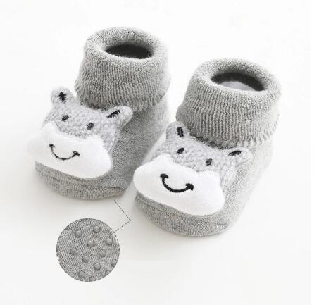 Terry thickened baby socks doll cartoon dispensing non slip baby socks children floor socks newborn