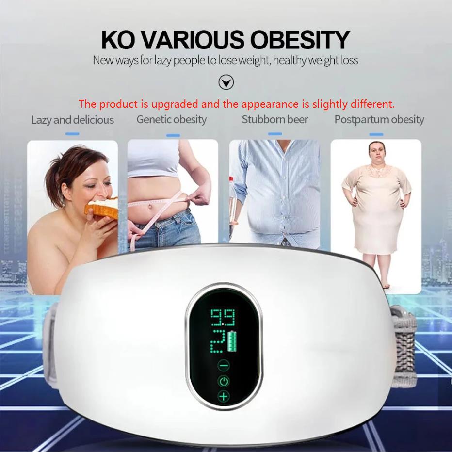 Massage belt weight loss fitness equipment home stovepipe artifact thin belly fast slimming thin waist slimming machine