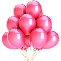 10pcs/pack Premium 10-Inch Pearl Gold Black Latex Balloons for Birthday & Wedding Decor