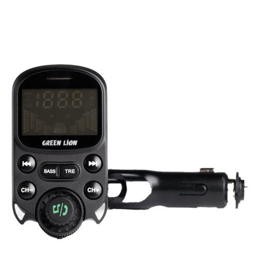 GREEN LION FM CAR CHARGER 2 BT HANDS-FREE BLACK