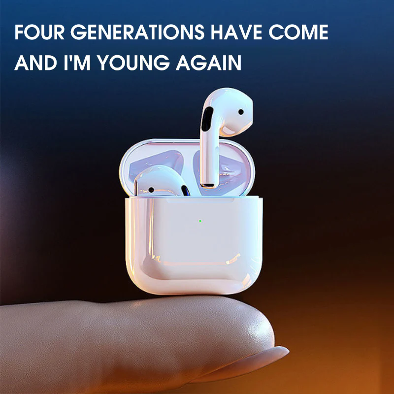 2024 Pro 4 Bluetooth Earphones Wireless Headphones with Mic Touch Control Wireless Bluetooth Headset Pro 4 Earbuds