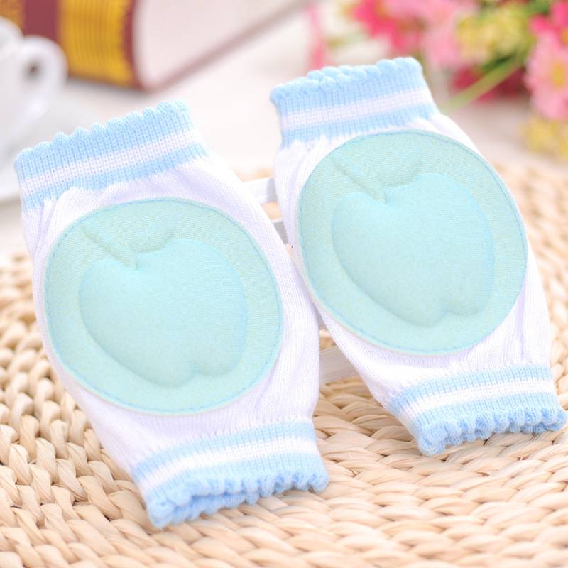 1Pair Baby Kneepad Elastic Cotton Breathable Sponge Children Knee Pads Learn To Walk Best Protection Crawling Leggings Pad