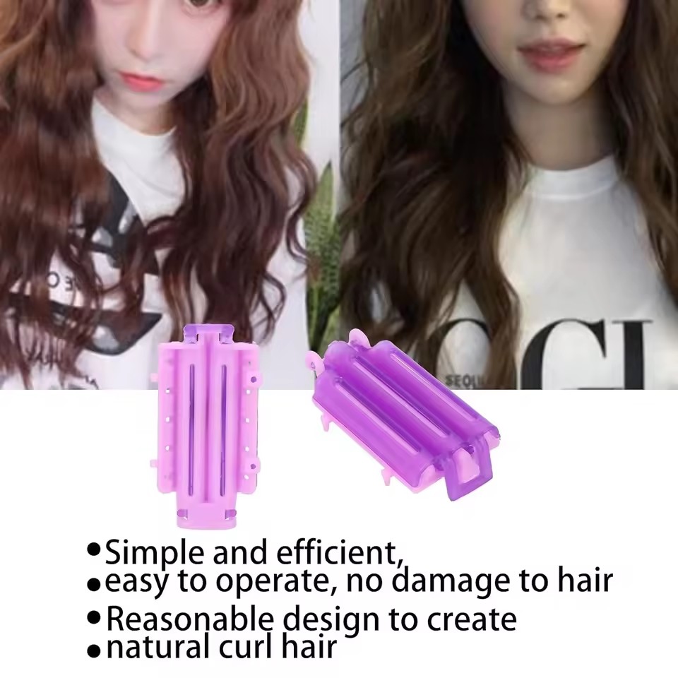 36PCS Reusable Perm hair clip corn Hair curl rod wave Hair Fluffy Clamps Hairdressing DIY curler Styling tools
