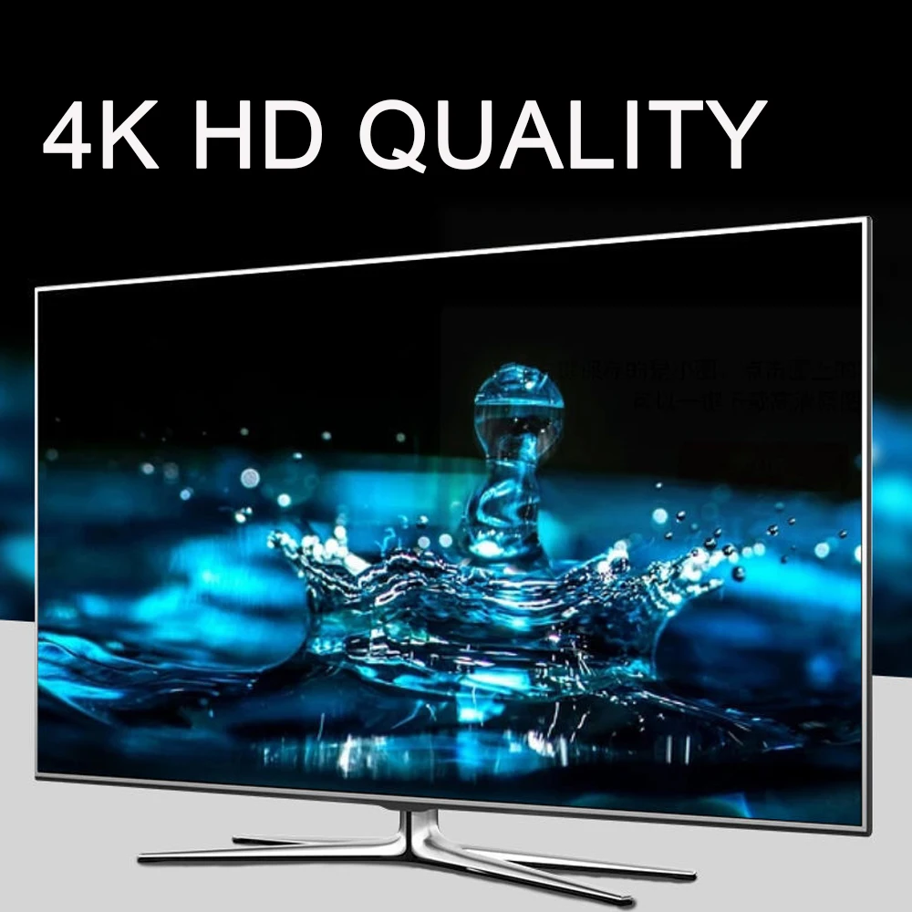 4K DisplayPort to HDMI-compatible Adapter Converter Display Port Male DP to Female HD TV Cable Adapter Video Audio