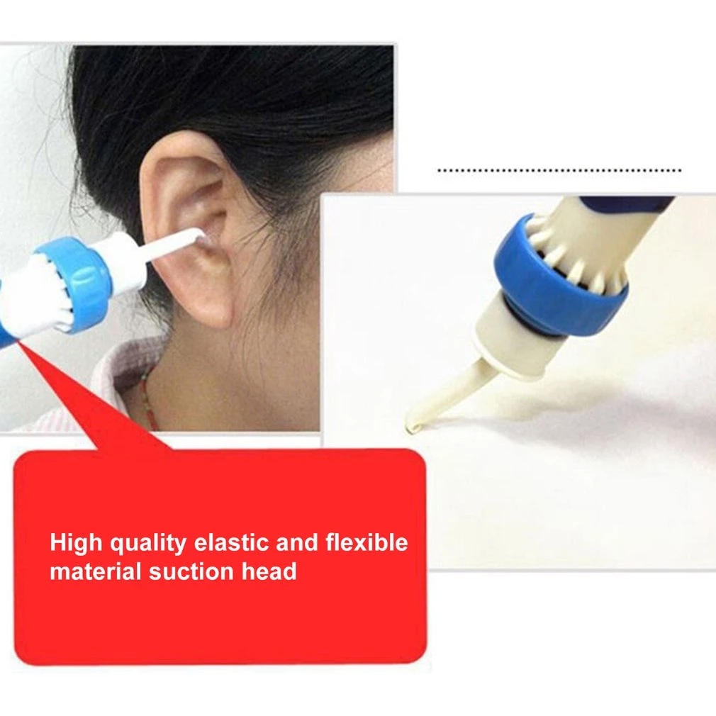 Ear Wax Removal Kit Ear Cleaner Portable Automatic Electric Vacuum Ear Wax Ear Wax Remover Ear Wax Cleaning Tool Set