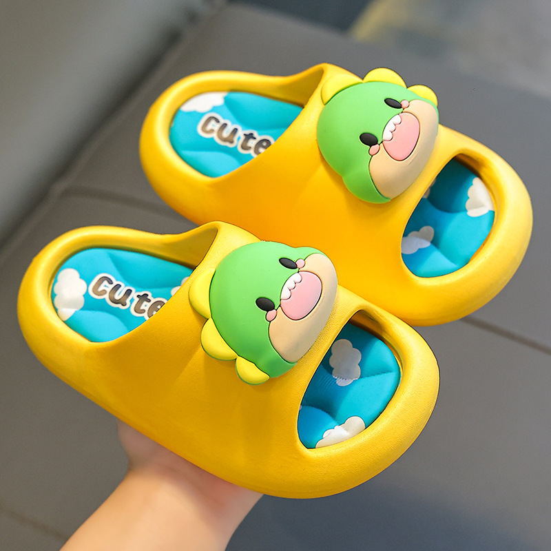 Children's Cute Slippers Girl Summer Indoor Baby Little Princess Sophia Anti Slip 5-8 Years Old Soft SoleOutsideWearColdSlippers