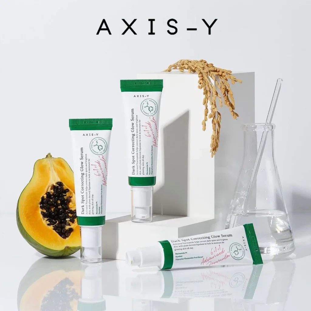 50ml Axis-y Dark Spot Brightening Care Serum Effective Improves Dull Face Moisturizing Whitening Brighten Gently Soothe Care