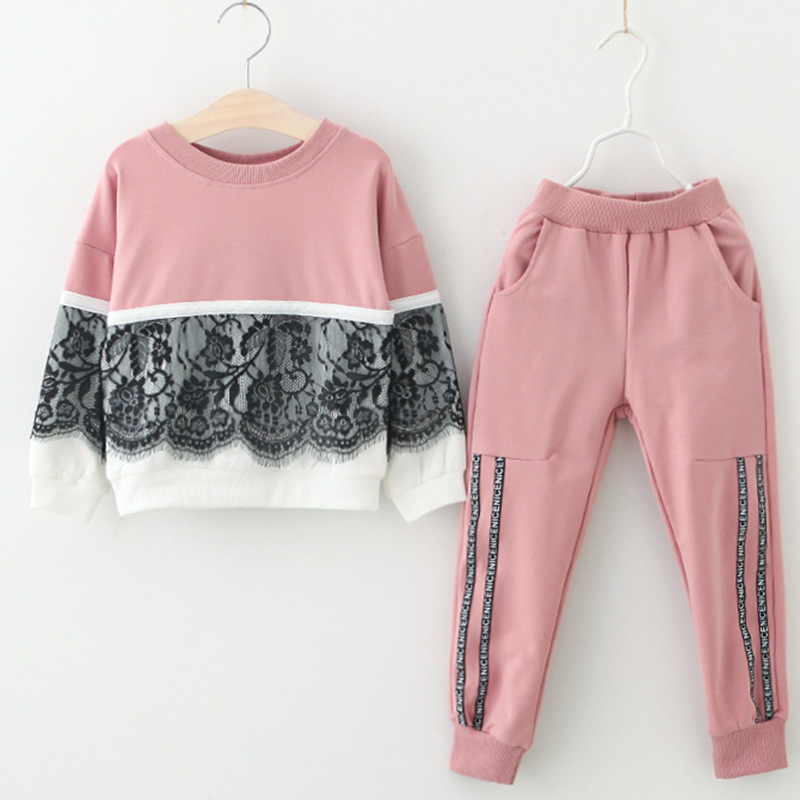 Children Clothing Spring Autumn Toddler Girls Clothes 2pcs Outfit Kids Clothes Girls Tracksuit Suit For Girls Clothing Sets
