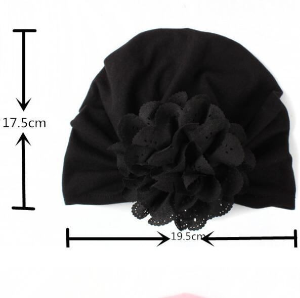 New Baby Girls Hat Flower Knot Bohemian India Hat For Baby Girl Autumn Winter Children's Caps