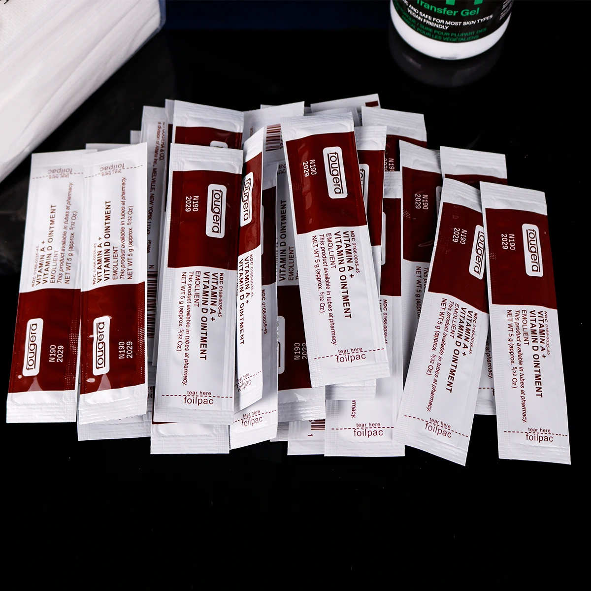 10pcs/lot Tattoo Aftercare Cream A&D Fougera Vitamin Ointment Anti Scar Tattoo Recovery Cream Repair Gel Permanent Tattoo