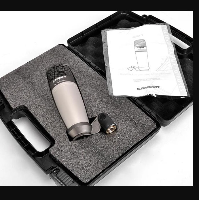 Original SAMSON C01 Condenser Microphone for recording vocals, acoustic instruments and drum without case package