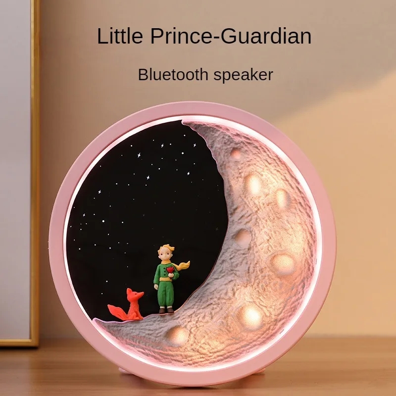 Little Prince Guard Wireless Bluetooth Speaker Stereo Surround Sound Birthday Gift Subwoofer Creative Cartoon Home Furnishings