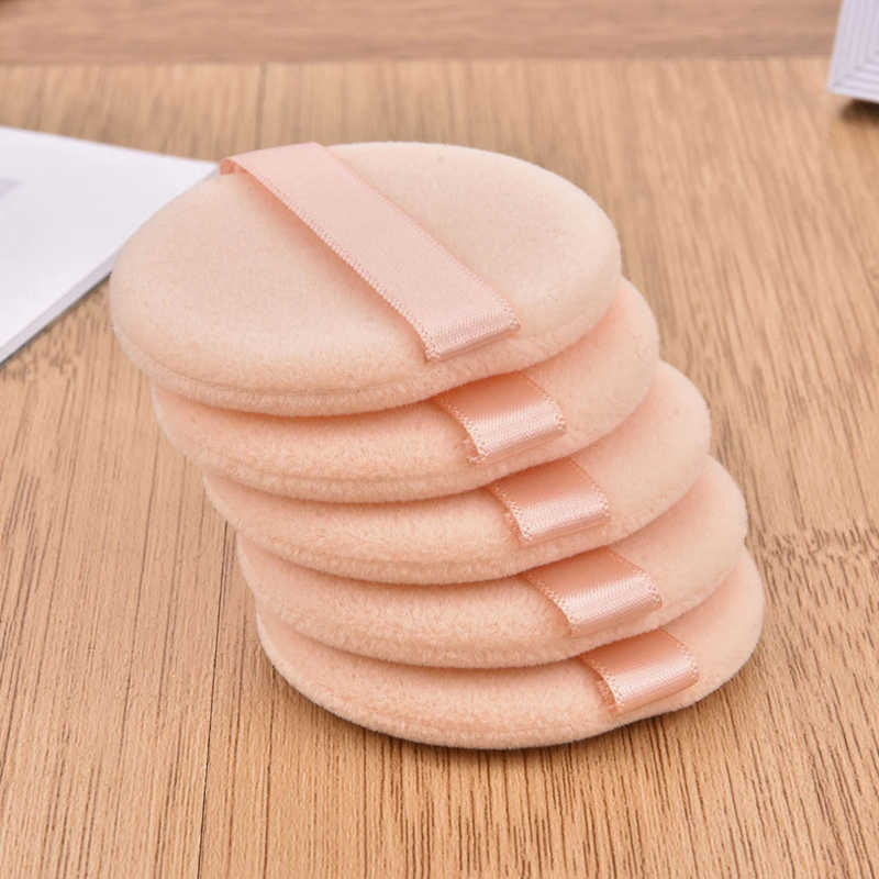 5pcs Women Face Soft Sponge Round Shape Makeup Powder Concealer Foundation Puff Beauty Tools Cosmetic Sponge Set for Blush