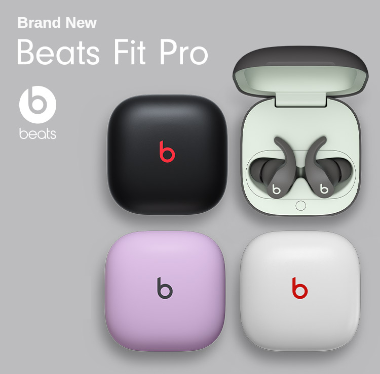 Beats Fit Pro New Wireless Noise Cancelling Earbuds TWS Bluetooth Headphones Sweatproof Sports Headphones with Mic Charging Case