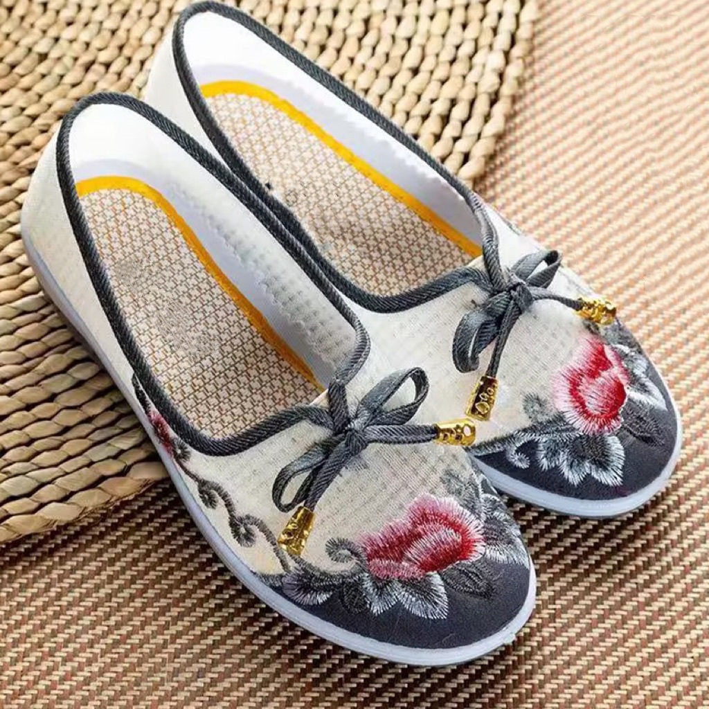 Comfortable and Elegant Casual Walking Slip On Ladies Footwear Summer Fashion Daily Routine Women's Mesh Breathable Shoes