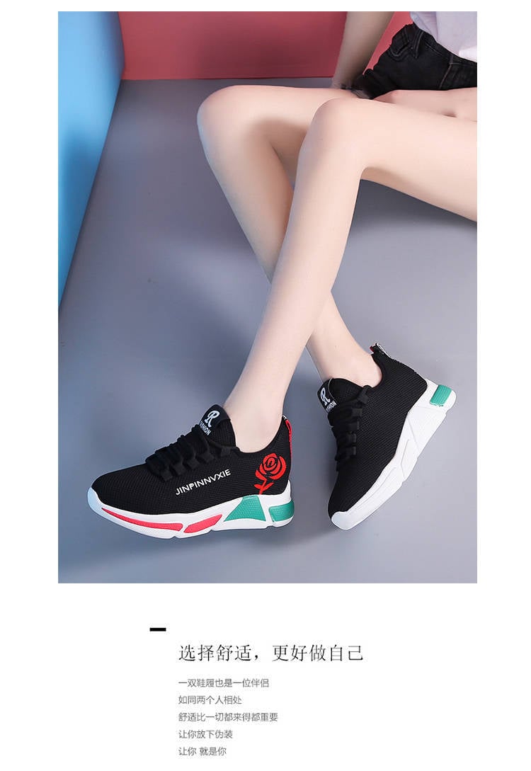 Running Shoes For Women Lace-up Woman Sneakers Breathable Mesh Women Sport Shoes Women's Shoes