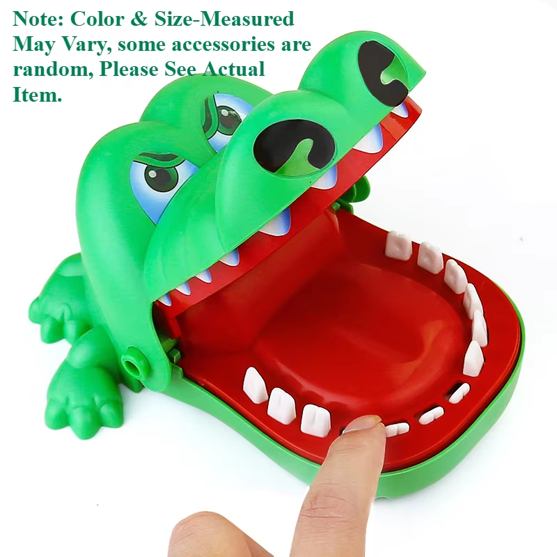 Crocodile Teeth Toys Alligator Biting Finger Dentist Classic Family Games Party Pranks Children's Lucky Game Decompression Toy