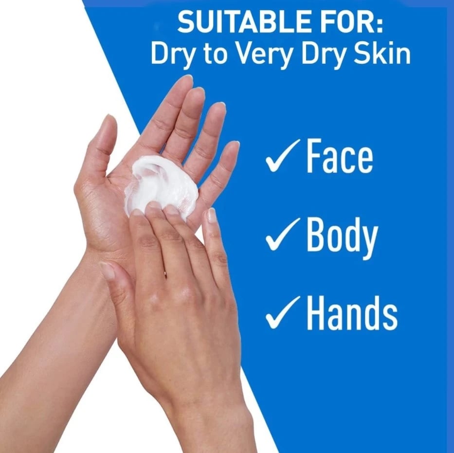 CeraVe Skin Care Cream454g Baume Bydratant Moisturising Cream Dry Skin Repair Rejuvenation Cream Facial Skin Care Products