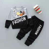 long-sleeved clothes Toddler Kids Boys Casual wear Sportswear T-shirt+Pants Outfits Set 2PCS Children's clothing