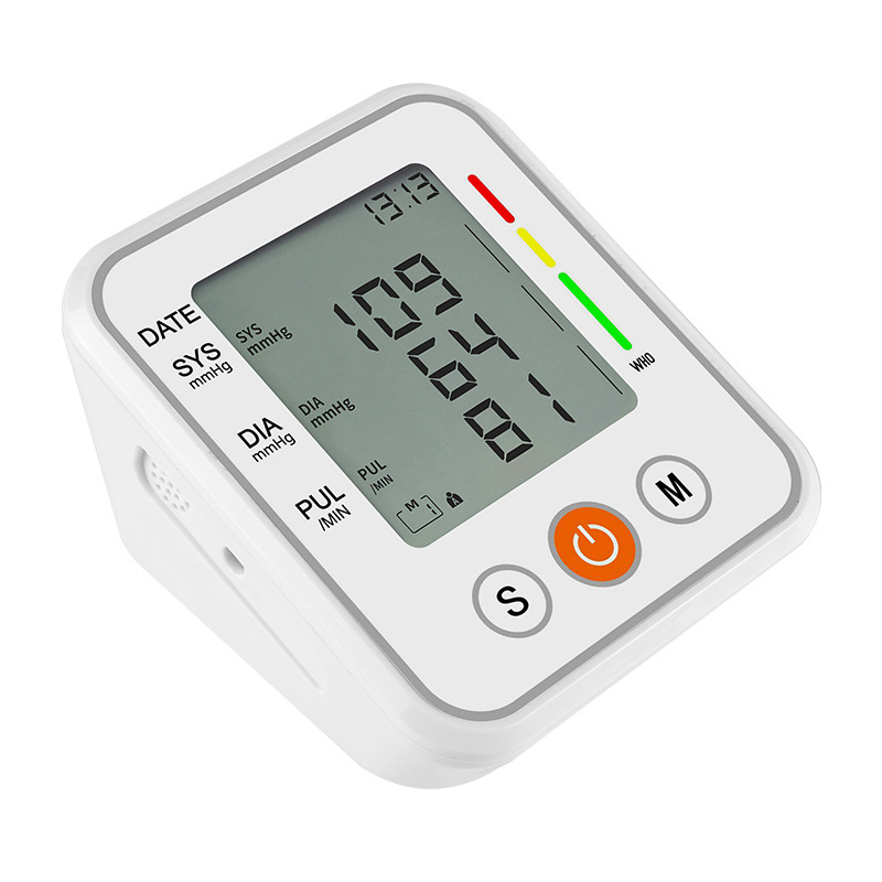 ❤Arm sphygmomanometer Home use Electronic blood pressure monitor Measuring instrument