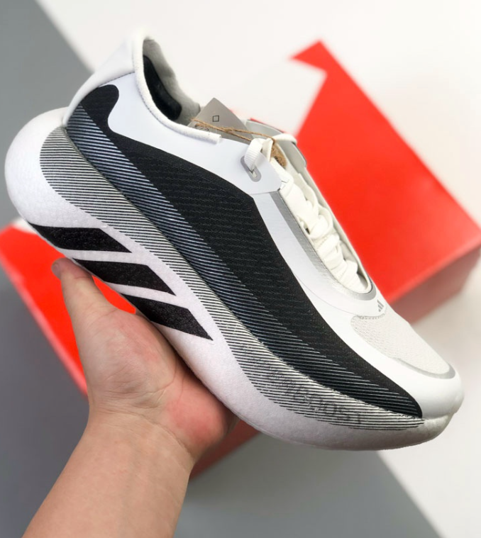 Adidas HYPERBOOST EDGE M Popcorn Breathable and Anti slip Large Bottom Sports Shoes