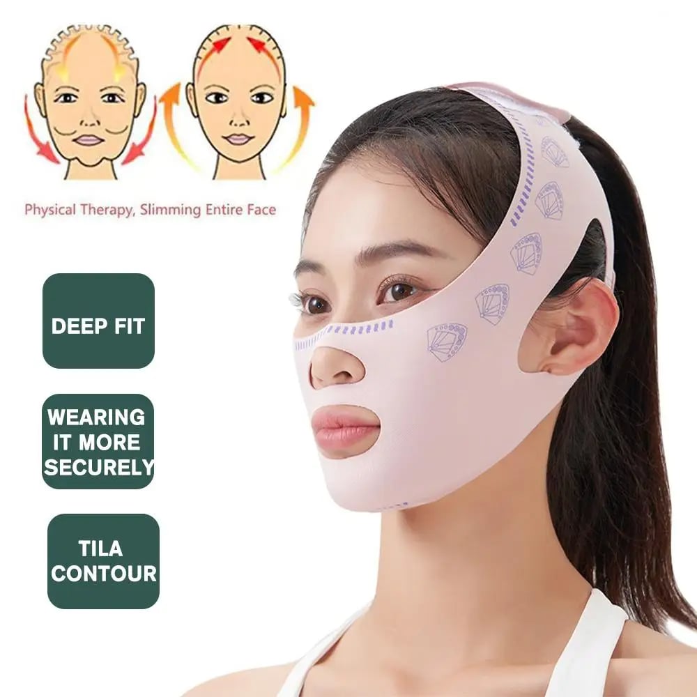 Chin Cheek Bandage V Shaper V LineLi fting And Firming Falimming Device Facial Bandage To Improve DoubChin Delay Sagging