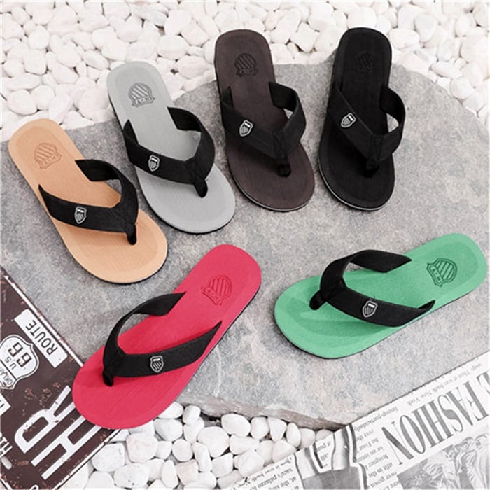 New fashion brand men's slippers size 40-44