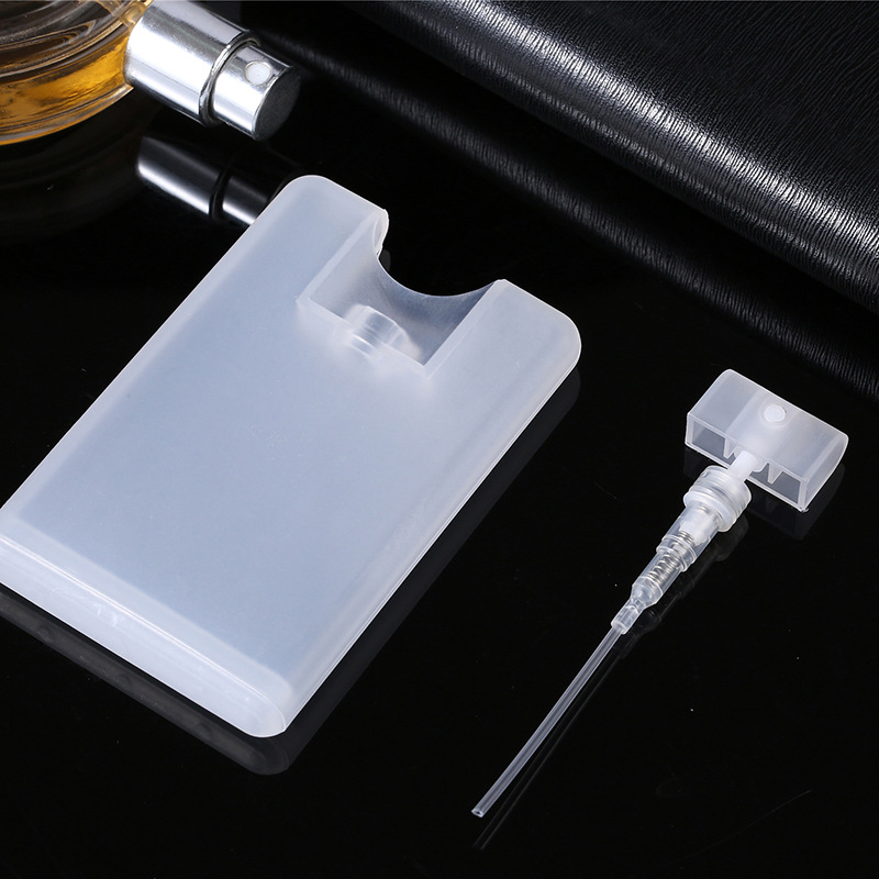 20ml Perfume Spray Bottle Card Shape Mini Sprayer Refillable Water Atomizer Travel Portable Alcohol Spray Tool &