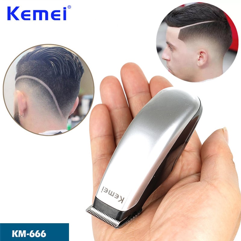 Kemei Electric Hair Clipper Mini Hair Trimmer Cutting Machine Beard Barber Razor For Men Style Tools KM-666