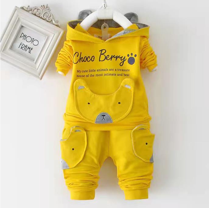baby Kids Boys Girls Autumn Sport Suit Children Clothing Set Toddler Casual Kids Clothes