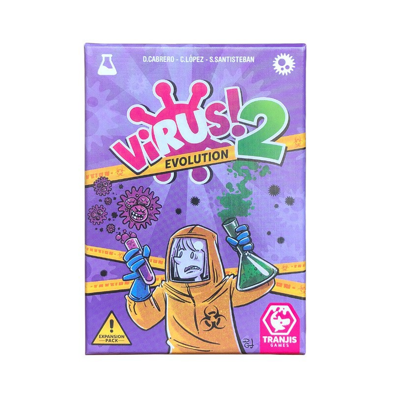 Virus 1 2 3 Board Game The Contagiously Fun Card Game Spanish English Version Party Game for Fun Family Game