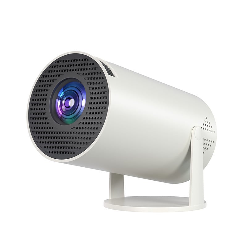 HY300 gun barrel projector Android 11 ultra HD bedroom wall projection portable HD projector