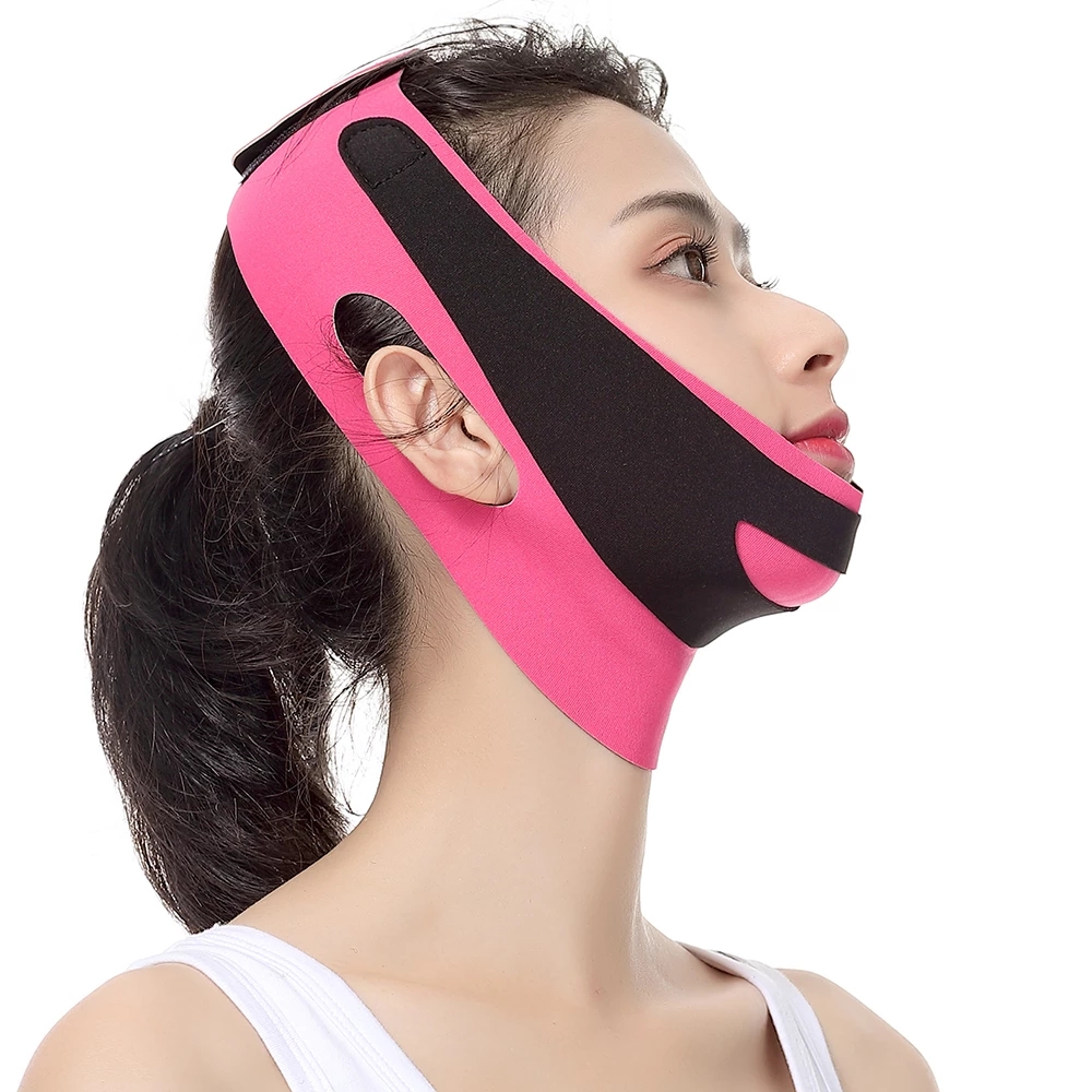 Face Slimming V-Line Chin Cheek Lift Up Bandage Women Face Shaper Anti Wrinkle Strap Neck Firming Elastic Belt Facial Sleep Mask