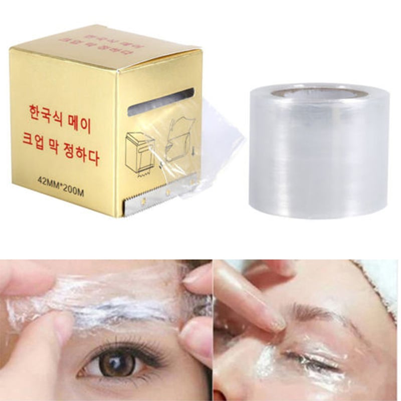 1 Roll Microblading Tattoo Clear Plastic Wrap Preservative Film for Permanent Makeup Tattoo Eyebrow Tattoo Accessories