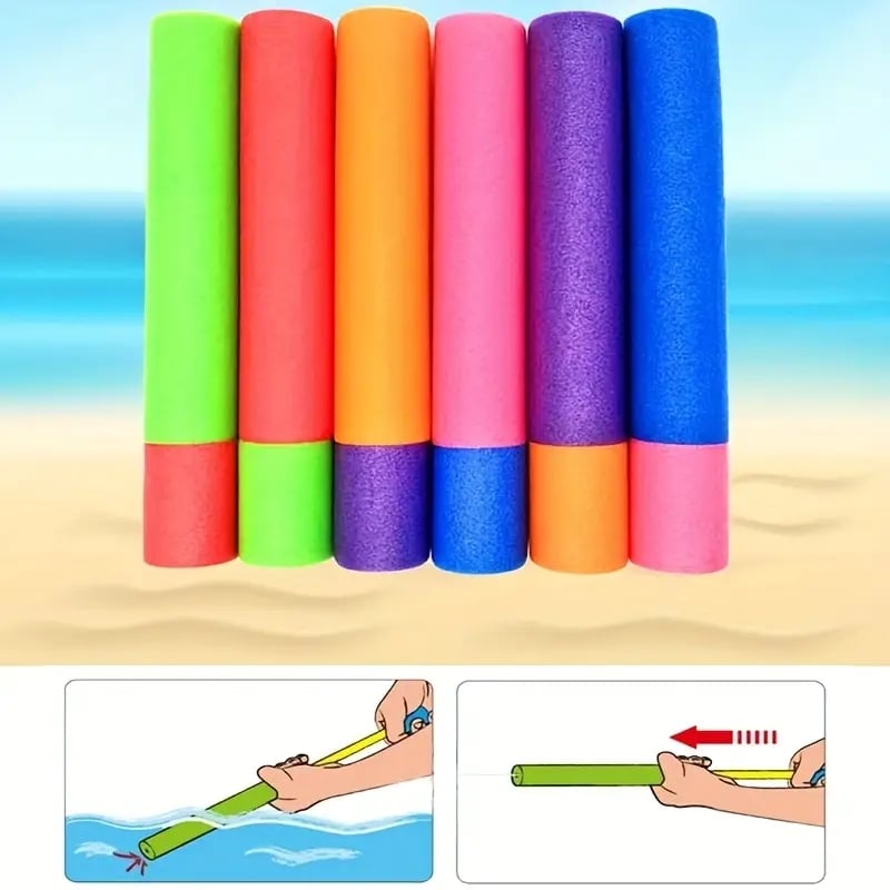 New Water Blaster Sponge Squirt Gun For Kids Water Squirter Foam Water Gun Shooter For Swimming Pool Beach Outdoor Water Games