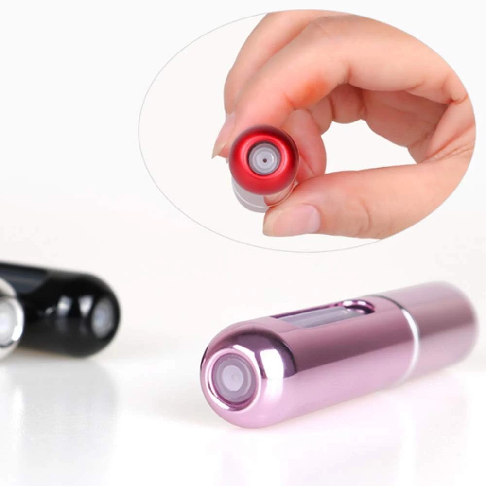 Refillable Mini Perfume Bottle Portable Cosmetic Bottle Spray Bottle Atomizer Spray Container Travel Refillable Bottles 5ml