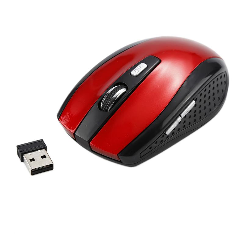 2.4Ghz Wireless Mouse Ergonomic 6 Keys Mouse USB Optical Computer Gaming Mouse Gamer Mice For PC Computer Laptop
