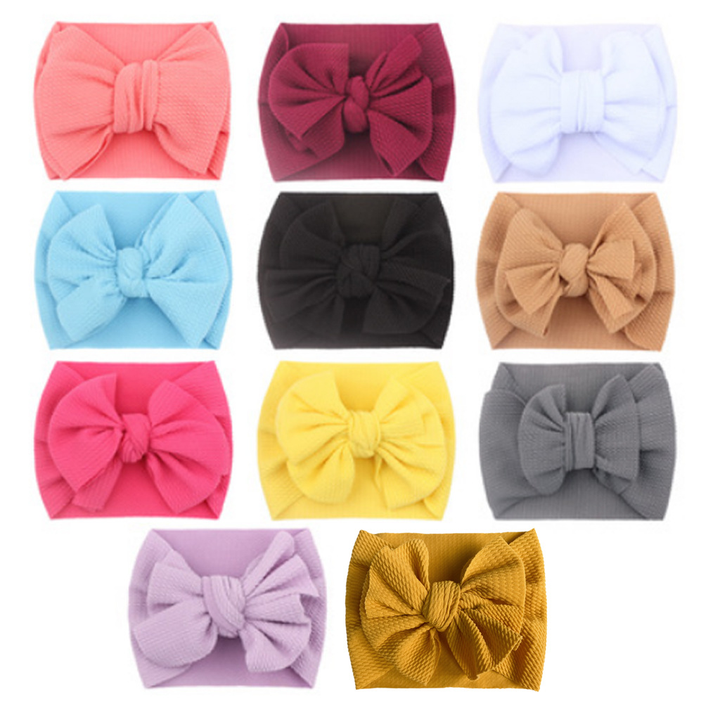 new hair accessories children DIY fabric hair band baby baby bow hair lead flower