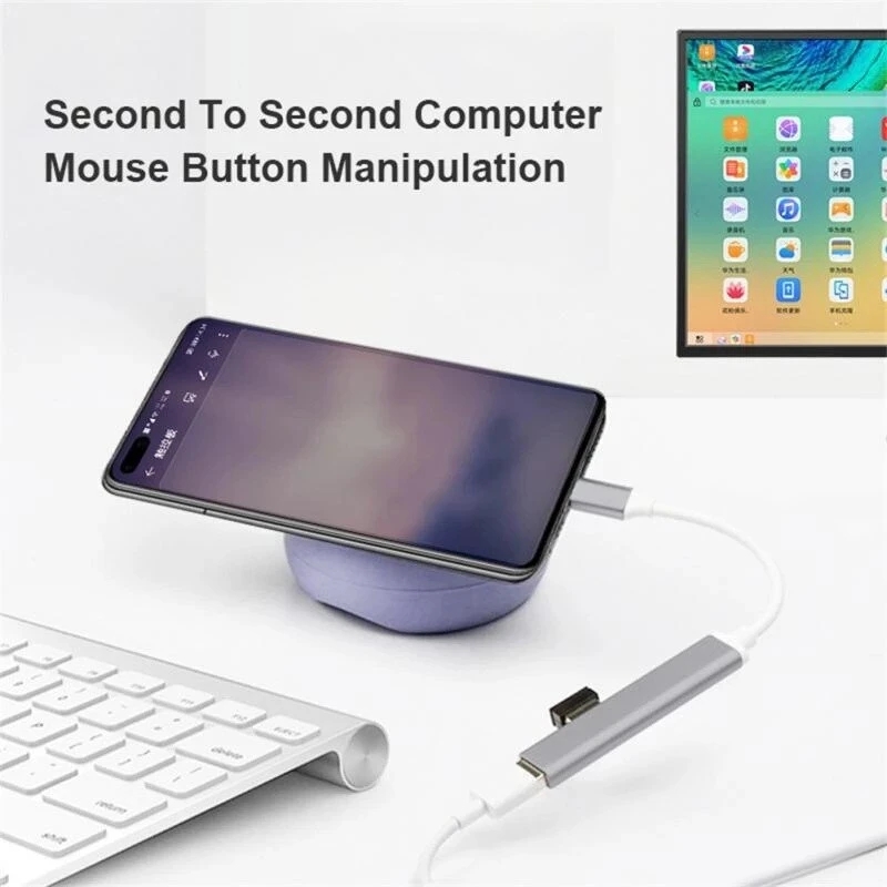 Type C Extender Hub Hub Docking Station USB C One to Four Computer Splitter USB 3.0