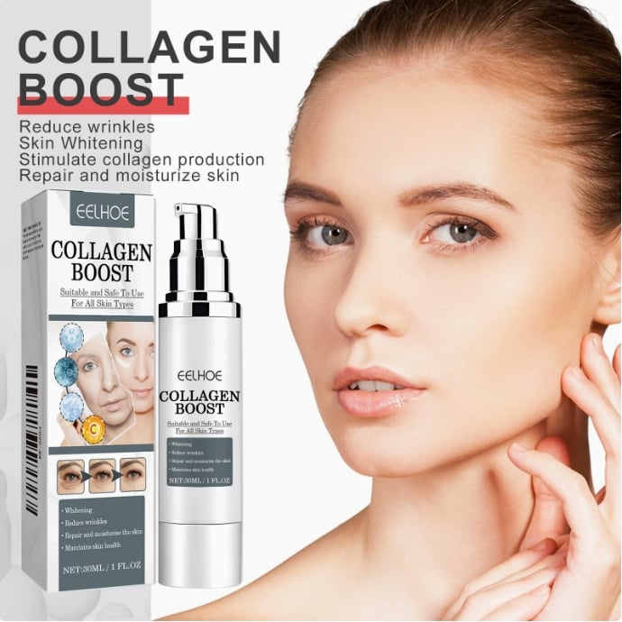 Collagen Boost Firming Essence Cream Fade fine lines Face brightening lightining Serum Cream skin care for women 30ml