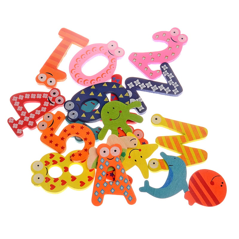 Learning supplies teaching aids 26 package English letters fridge magnets