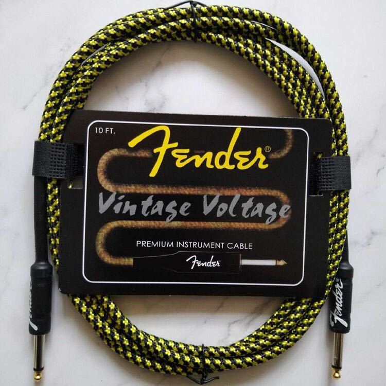 Fender electric guitar cable guitar connection cable bass electric box audio cable noise reduction cable 3m