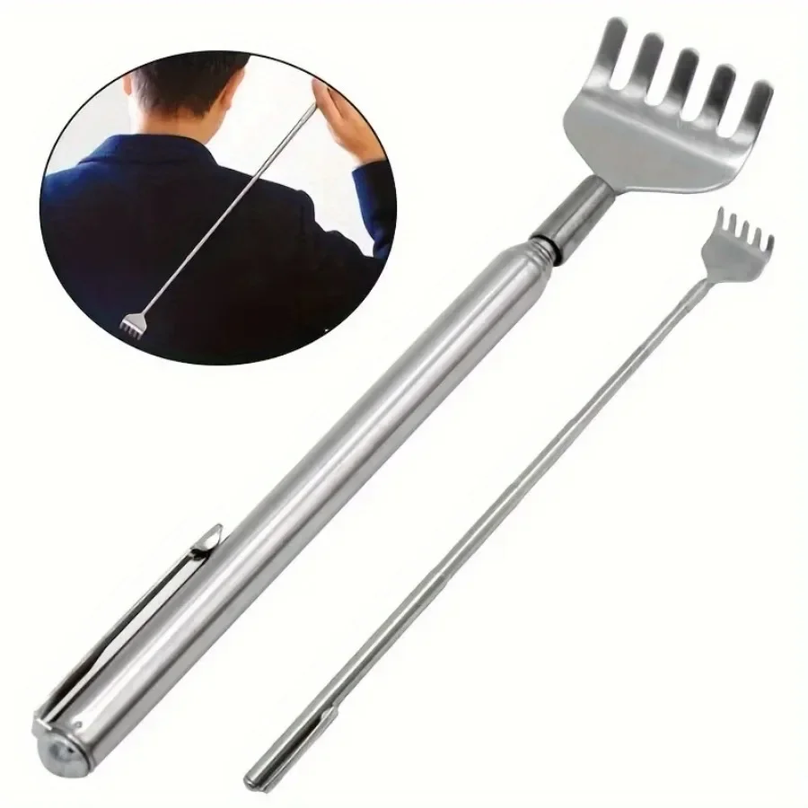 Portable Stainless Steel Telescopic Back Scratcher