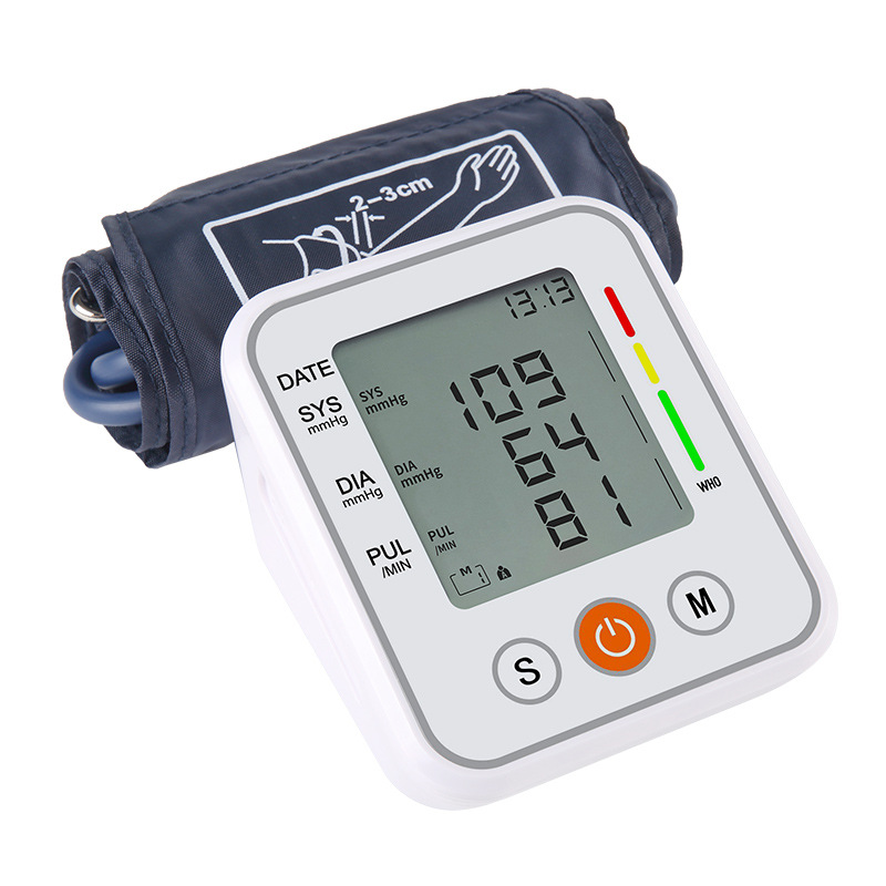 ❤Arm sphygmomanometer Home use Electronic blood pressure monitor Measuring instrument