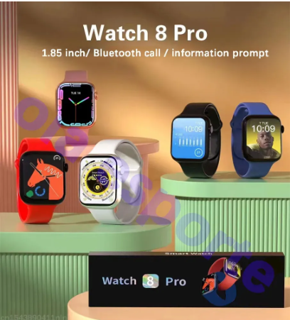 Smart Watch 8 Pro Men Answer Call Fitness Tracker Calculator Women Smartwatch For Apple Android Phone