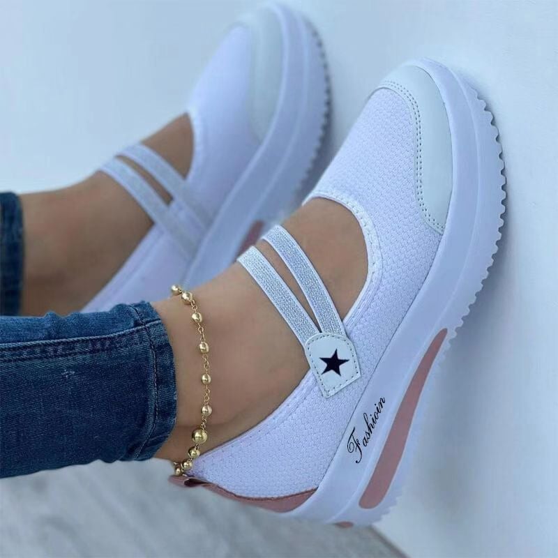 Summer new large European and American daily low top flat heel round toe casual single shoes for women