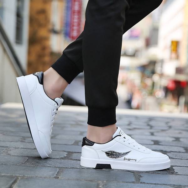 Men's shoes summer new breathable Korean version of the wild flat casual shoes men's sports shoes