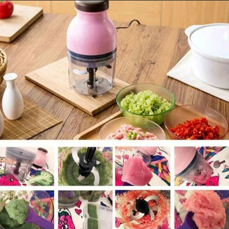 Household electric food supplement machine, multi-function meat grinder, child cooking machine meat blender