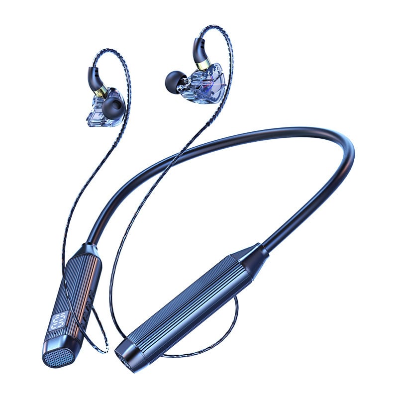 50H Play Time Wireless Headphones 9D Surround Bass ENC Bluetooth Earphones Neckband Earbuds Waterproof Sports Gaming Headsets